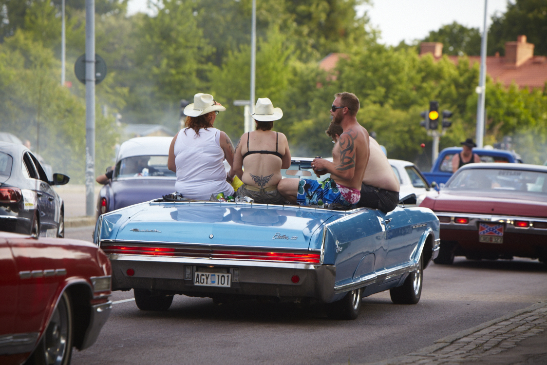 Power Meet, cruising, Västerås