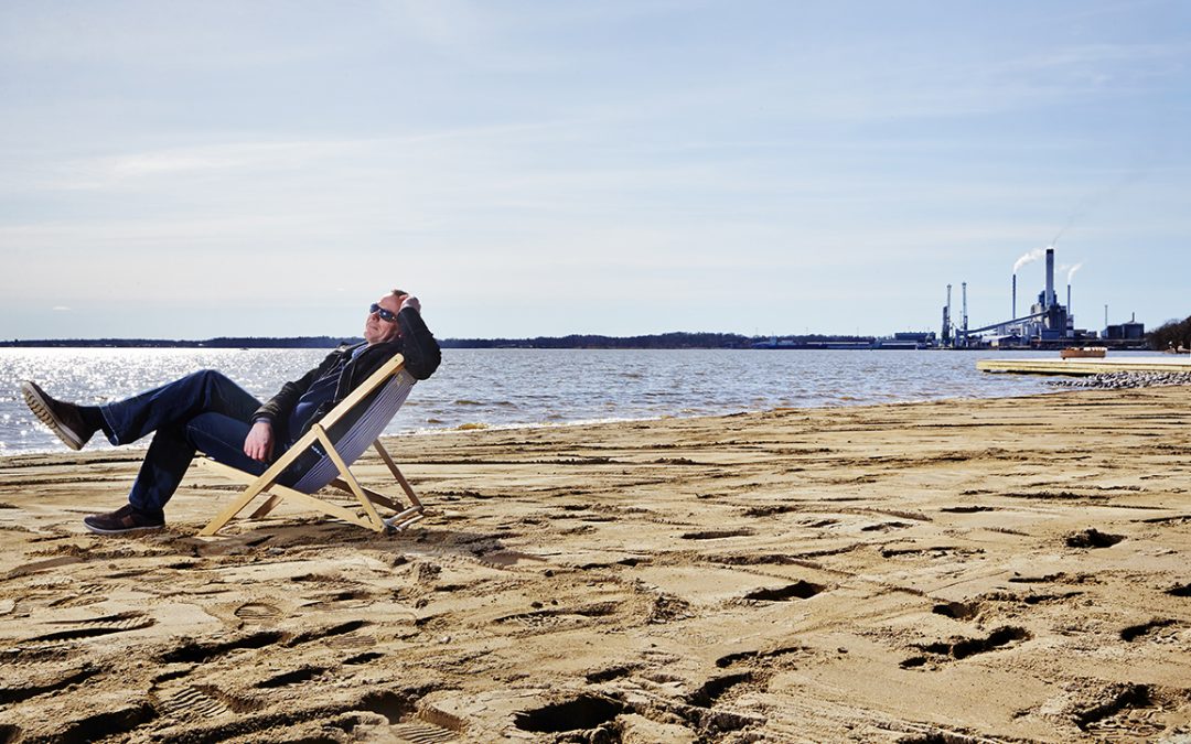 Lägastrand, bygge, Västerås