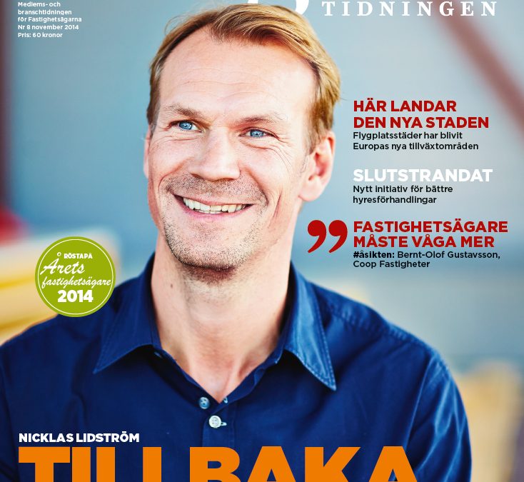 Fastighetstidningen, Nicklas Lidström, Västerås