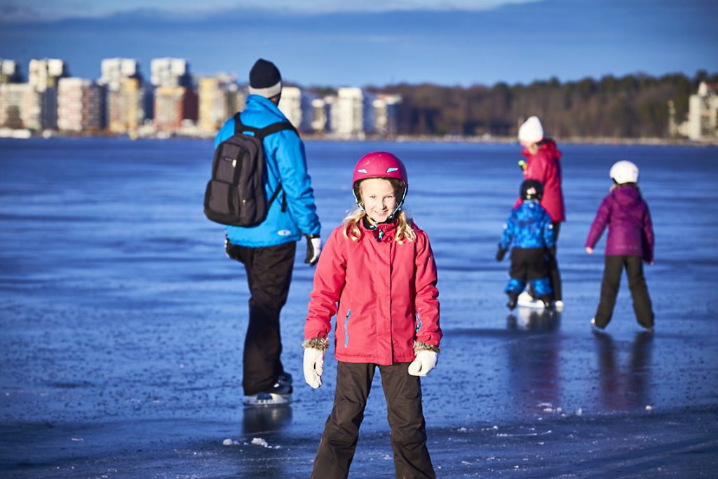 Västerås, skridskor, Mälaren