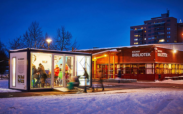 Bäckbyprojektet, Västerås, Bäckby, Centrum